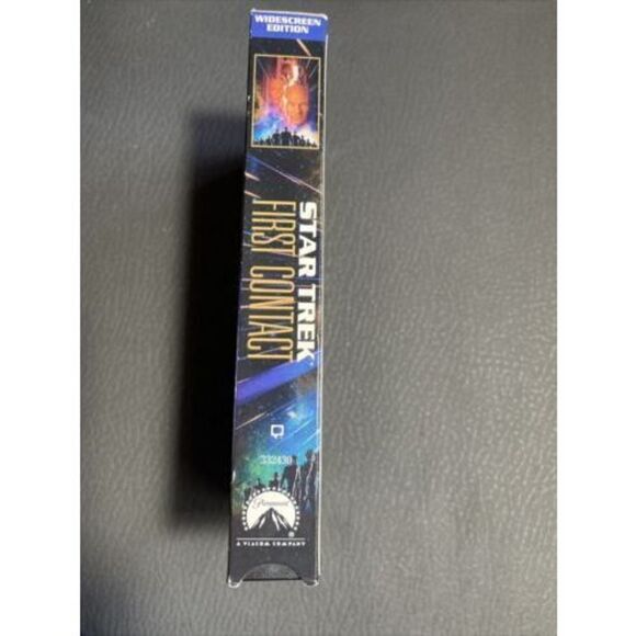 Star Trek: First Contact (VHS, Widescreen) Holo Hologram Front Case Minimal Wear - Picture 6 of 8